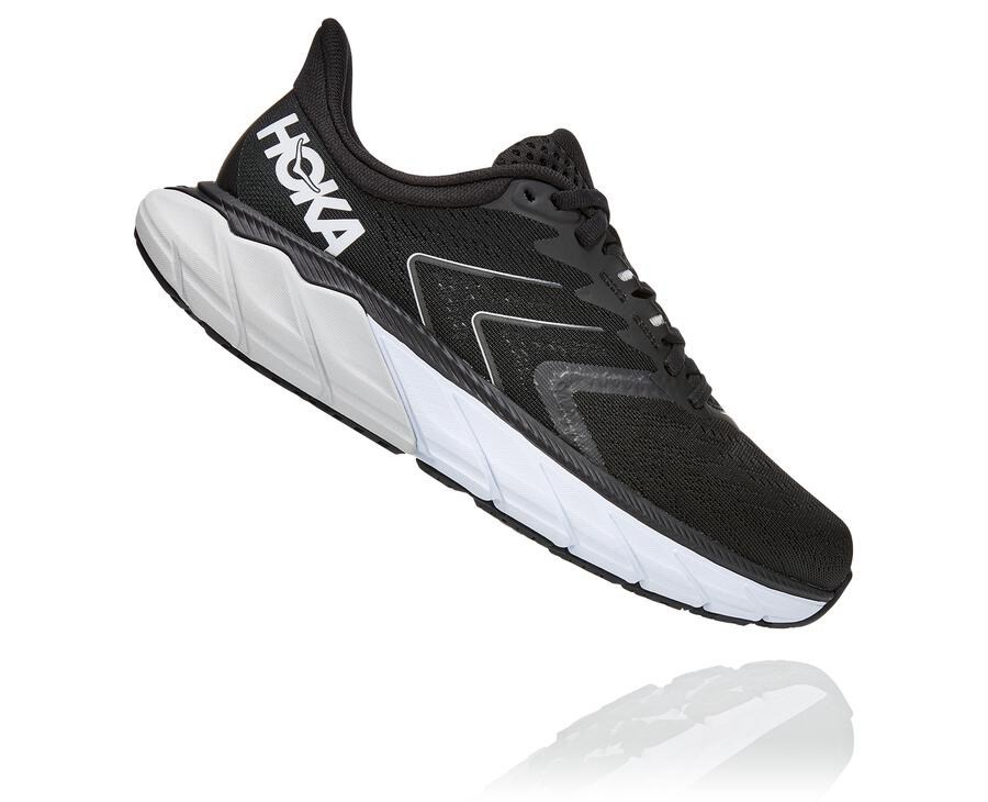 Tenis Hoka One One Mujer Negros/Blancos - Arahi 5 - FNUB53618